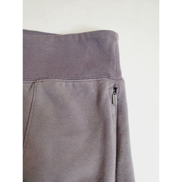 Athleta Retroplush Pants Womens Medium Elastic Waist Sweatpants Straight Leg - Picture 12 of 15